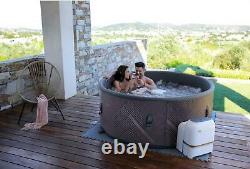 Mspa Mono 6/4 Bathers Inflatable Hot Tub Spa Jacuzzi Cover Home Holiday Family