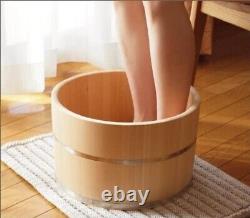 NEW? Japanese Foot Bath Tub Kiso Chamaecyparis Pisifera Wood Direct From Japan