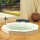 Neptune Nagano 40 Round Japanese-style Round Bath Tub With Whirlpool System
