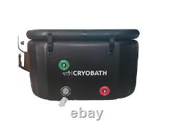 New Inflatable CryoBath Cold Plunge 52x27.5x24.5 Black