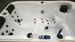 New Two 2 Person Hydrotherapy Bathtub Hot Bath Tub Whirlpool Heated Outdoor Spa