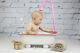 Newborn Prop Baby Girl's Bathtub Baby Photography Newborn Vintage Prop Bath Tub