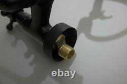Oil Rubbed Bronze Clawfoot Bath Tub Faucet with Hand Shower Mixer Tap Wall Mount