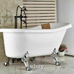 Oil Rubbed Bronze Floor Mount Free Standing Tub Faucet Tub Filler Hand Shower