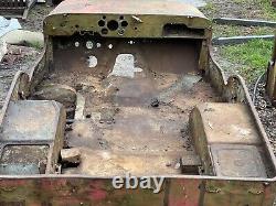 Original WW2 January 1945 Willys MB Body Tub
