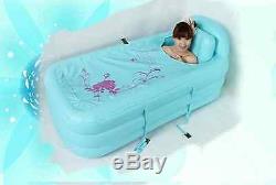 Outdoor Inflatable Bath Spa Bathtub Portable Foldable Bathroom Sun Bed Hot Tub