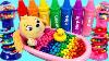 Paw Patrol Baby Skye Rainbow Gumball Bath Tub Fun Spiral Candy Dispensers U0026 Surprise Crayon Opening