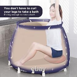 Portable Bath Tub Multipurpose Large Space Leakage Proof Thickened NEW