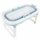 Portable Bathtub Blue Soft Collapsible Bathtub Household Spa Baby Tub G
