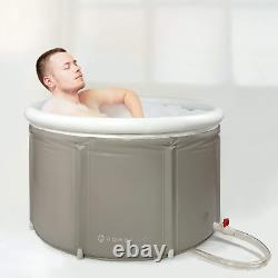 Portable Bathtub (Large) by, Ice Bath and Cold Plunge for Athletes, Inflatable