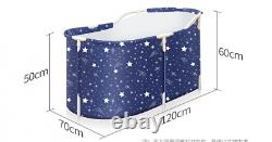 Portable Bathtub Water Tub Folding PVC Adult Spa Bath Bucket Indoor Home DHL