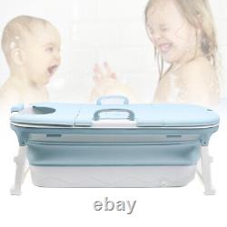Portable Bathtub for Adults Large Foldable Soaking Tub Free-Standing Bathtub