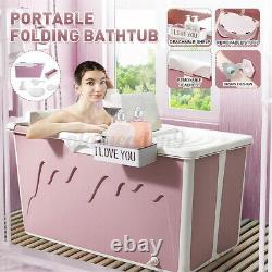 Portable Folding Bathtub Home Water Tub Spa Sauna Winter Warm Barrel