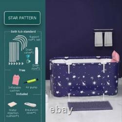 Portable Folding Bathtub for Adult Children Large Plastic Barrel Sweat Bucket