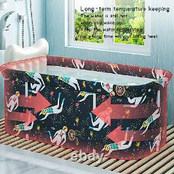 Portable Folding Tub Bucket Kit Soaking Standing Bathtub Family Bathroom EMB
