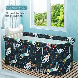 Portable Folding Tub Bucket Kit Soaking Standing Bathtub Family Bathroom HG5