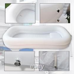 Portable Inflatable Bathtub for Shower Large Bath Basin Kit Adults Bed beside Ba