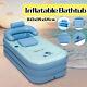 Portable Inflatable Folding Bath Tub Pvc Air Pump Warm Spa Household Adult Child
