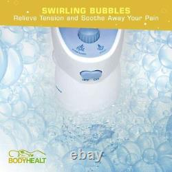 Portable Whirlpool Jet Home Spa Bath Tub Stress Relief 2 Levels Massage Bubbles