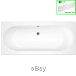 Premier Otley Round Double Ended Bath 1700x700mm & FREE Bath Panel Acrylic Front