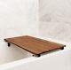 Removable Tub Seat With Natural Teak Wood 3? Slats For Free Standing Tubs