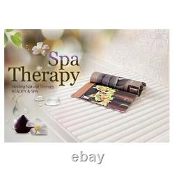 SHABATH Spa Therapy Shutter Bathtub Cover, BPA Free Bath Lid White Color