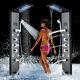 Shower Panel Tower System Column Massage Spa Led Rain Waterfall Head Bathtub Tap