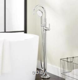 Signature Hardware GREYFIELD FREESTANDING TUB FAUCET WITHOUT ROUGH-IN, CHROME