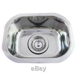 Small Bar Single Bowl Inset Kitchen SINK Stainless Steel Tub CM2 10L 315x240x115