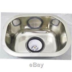 Small Bar Single Bowl Inset Kitchen SINK Stainless Steel Tub CM2 10L 315x240x115