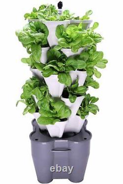 Smart Farm Hydroponic Tower Garden Automated Electric Vertical Garden Kit