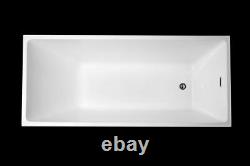 Sorento Modern Acrylic Freestanding Soaking Bathtub 55