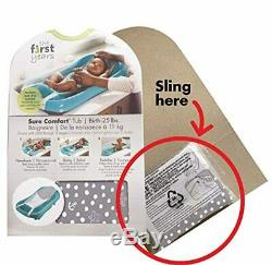 The First Years Sure Comfort Deluxe Newborn to Toddler Tub, Teal
