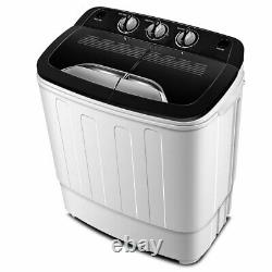 Think Gizmos TG910 Portable Twin Tub Washing Machine with Drainage Pump