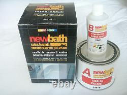 Tub Bath Resurfacing and Quick Dry Durable Finish White Repair Kit