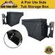Ute Tub Storage Box Side Universal Tool Box Lockable A Pair Trailer Black