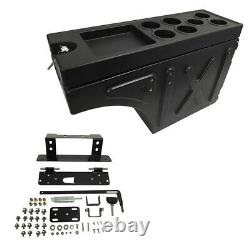 Ute Tub Storage Box Side Universal Tool Box Lockable a Pair Trailer Black