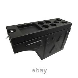 Ute Tub Storage Box Side Universal Tool Box Lockable a Pair Trailer Black