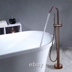 Vanity Art 40 in. X 11 in. Single-Handle Oil Rubbed Bronze Claw Foot Tub Faucet