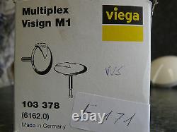 Viega Multiplex Trim Set M1 Black, Drain Set Tub, 103378