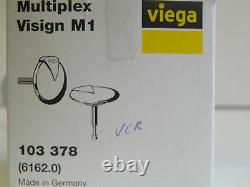 Viega Multiplex Trim Set Stainless, Drain Set Tub, 103378