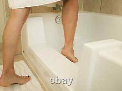 Walk-In Bath Tub Shower Easy Step-Through Insert Do It Yourself Conversion Kit