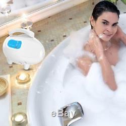 Waterproof Bubble Bath Tub Ozone Body Spa Machine Massage Mat + Air Hose US