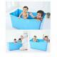 Weylan Tec Large Foldable Bath Tub Bathtub Adult Children Baby Toddler Blue 2