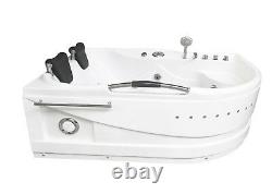 Whirlpool Bathtub 2 Pump Hot Tub Hydrotherapy 2 persons with Heater CAYMAN