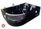 Whirlpool Bathtub Black Hot Tub Double Pump Orion Hydrotherapy 2 Person + Heater