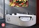 Whirlpool Bathtub Hot Tub Double Pump+heater 16 Jets Hydrotherapy 2 Persons Luna
