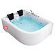 Whirlpool Bathtub Hot Tub Massage Verona With Heater Double Pump 2 Persons