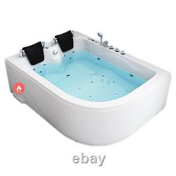 Whirlpool Bathtub Hot Tub massage VERONA with Heater Double Pump 2 persons