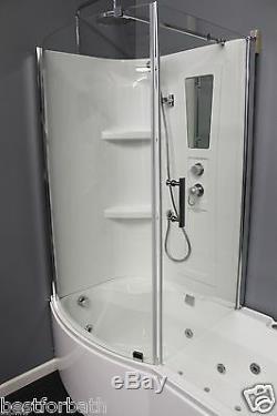 Whirlpool Tub and Shower, Right corner. 6 Year Warranty